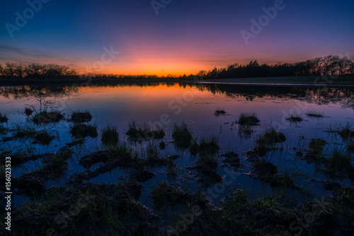 Fototapeta Naklejka Na Ścianę i Meble -  Pond Sunset