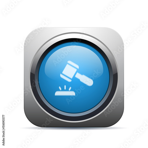 Square Push-Button - Vector