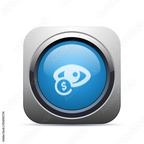 Square Push-Button - Vector