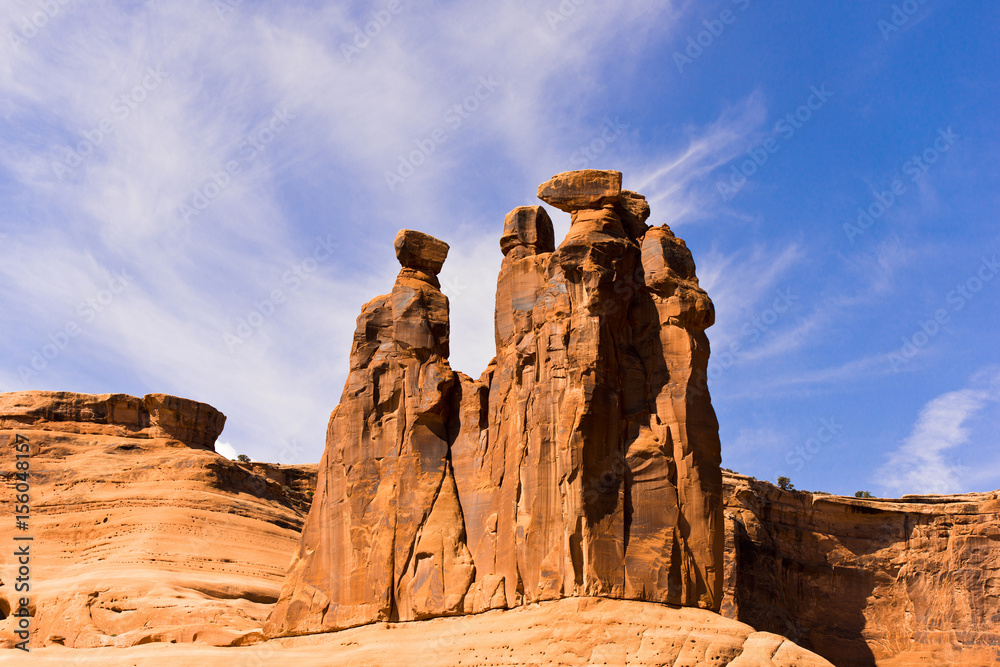 Fototapeta premium Sculptore of nature. Arche canyon Moab