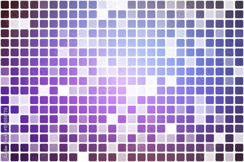 Purple lilac pink occasional opacity mosaic over white
