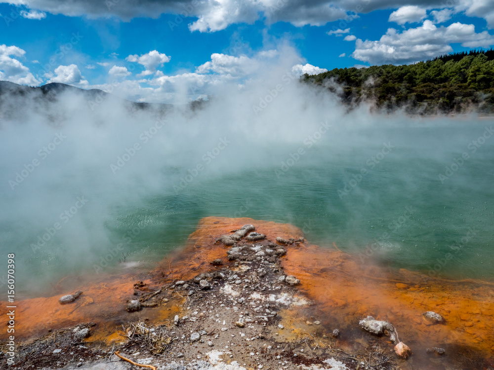 thermal hot springs, Waiotapu, Waiotapu near Rotorua