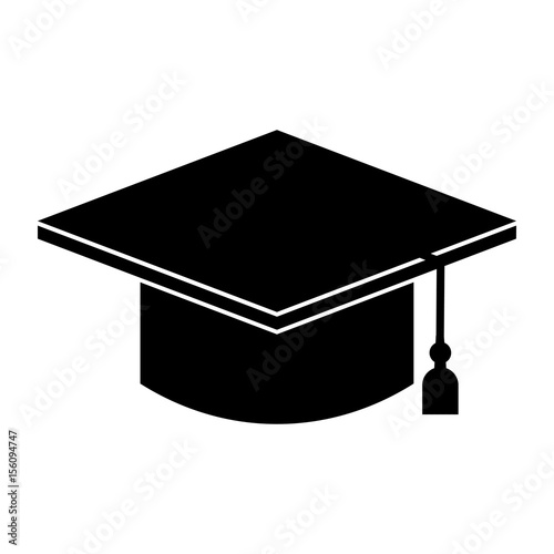 hat graduation isolated icon vector illustration design