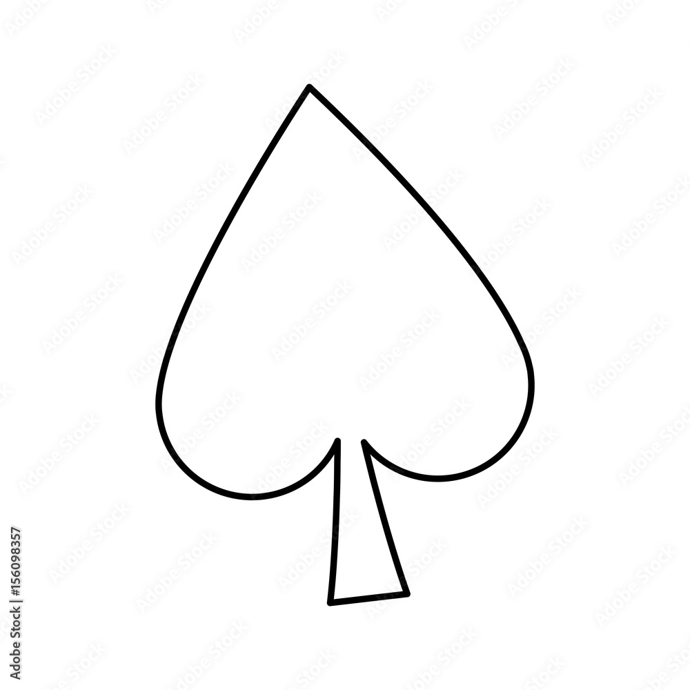 playing card suits. poker casino blackjack symbol vector illustration playing card suits. poker casino blackjack symbol vector illustration