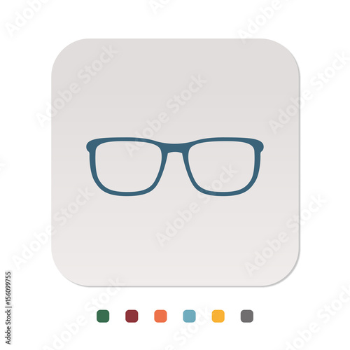 Papier Icon - Brille