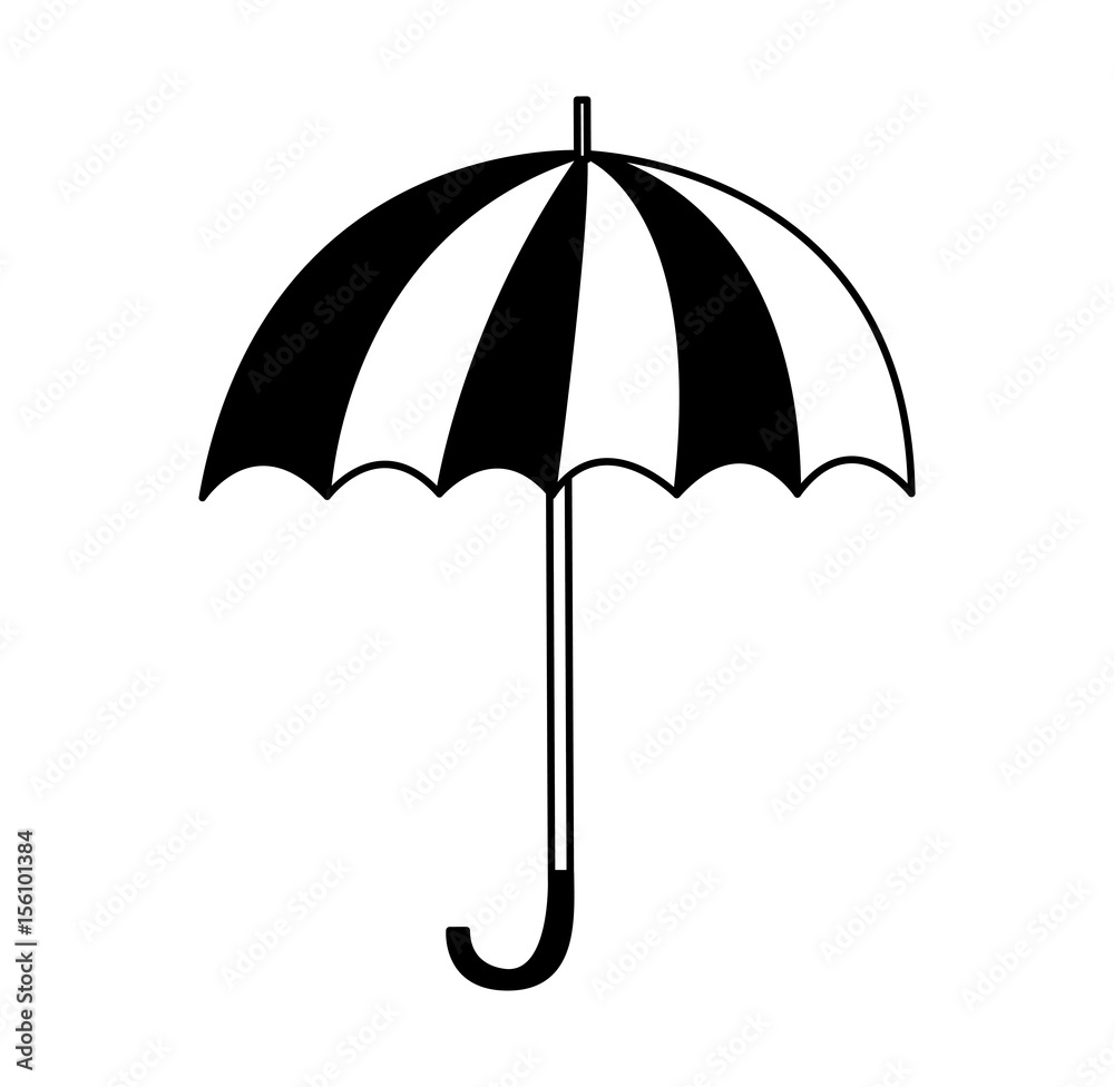umbrella accessory isolated icon vector illustration design umbrella accessory isolated icon vector illustration design