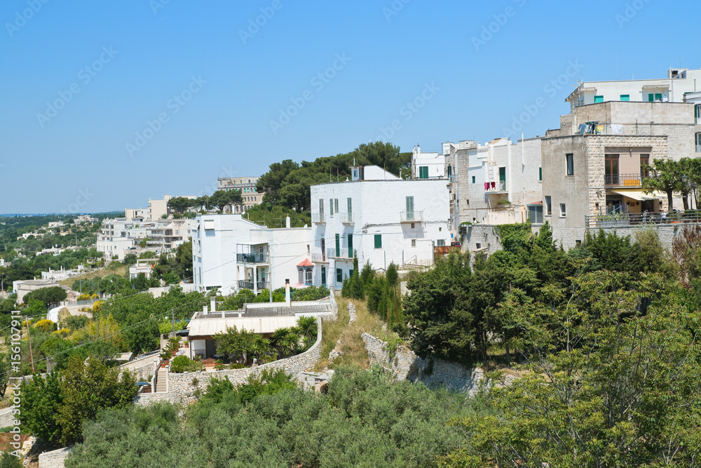 Obraz premium Panoramiczny widok na Cisternino. Apulia. Włochy.
