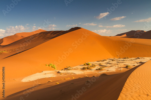 Sossusvlei sand dune in the early morning light
