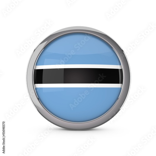 Botswana national flag in a glossy circle shape with chrome frame. 3D Rendering Free Download Botswana national flag in a glossy circle shape with chrome frame. 3D Rendering - GFXLoad