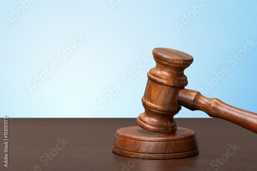 wooden gavel