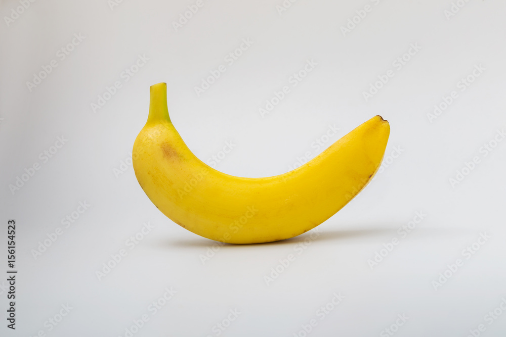 Banana. Ripe banana isolated on white background. Banana. Ripe banana isolated on white background.
