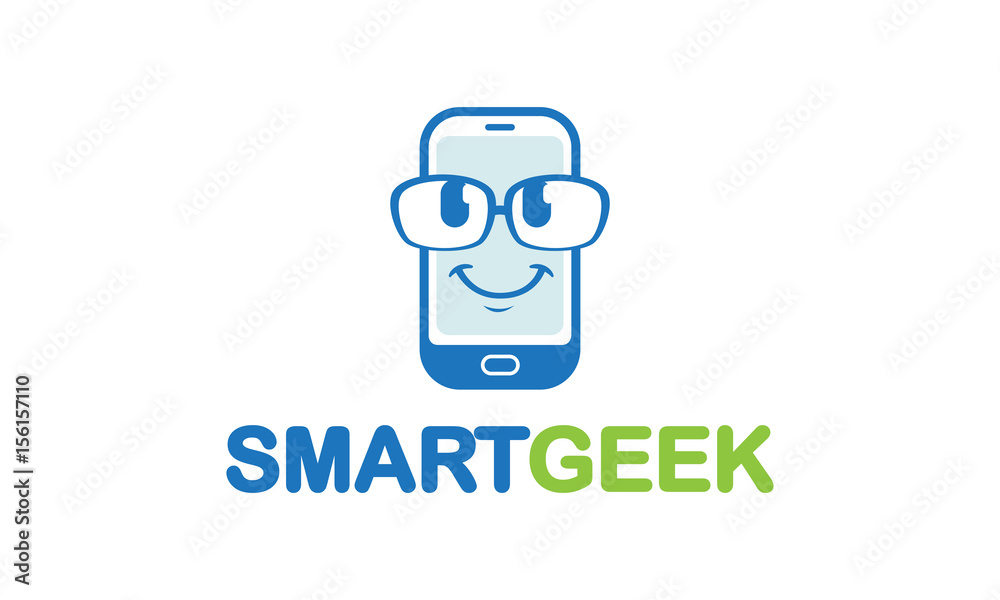 Smart Geek Logo Template