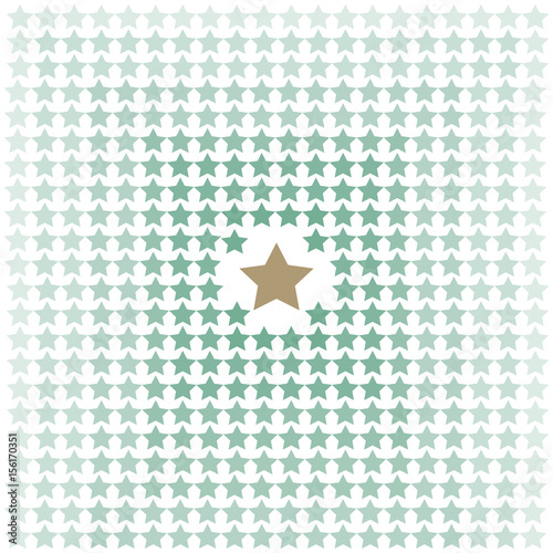 Seamless endless star pattern