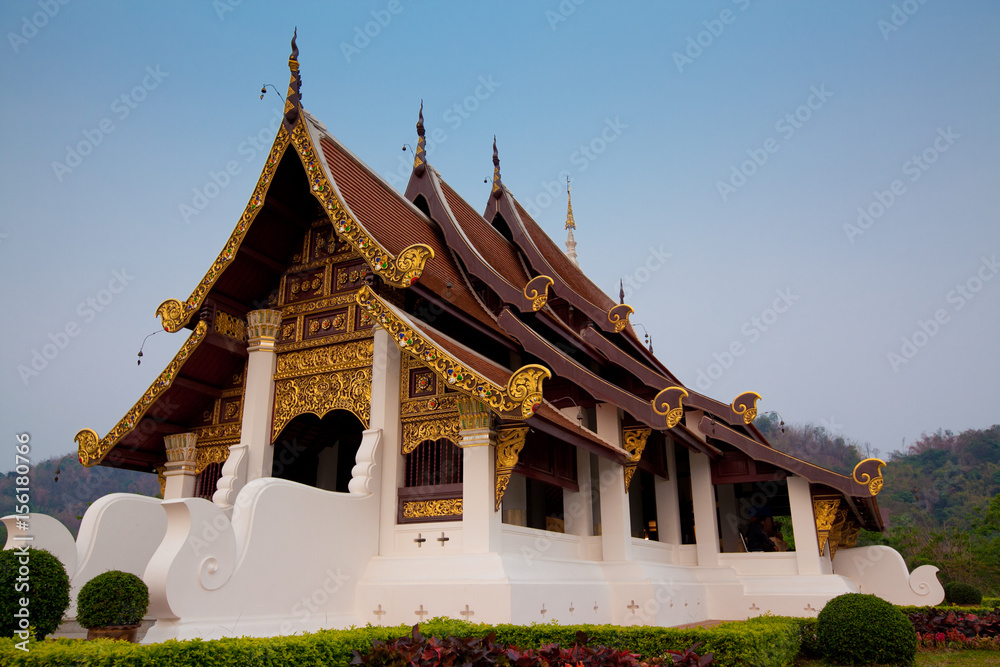 Fototapeta premium Wihan Phrachao Lan Thong