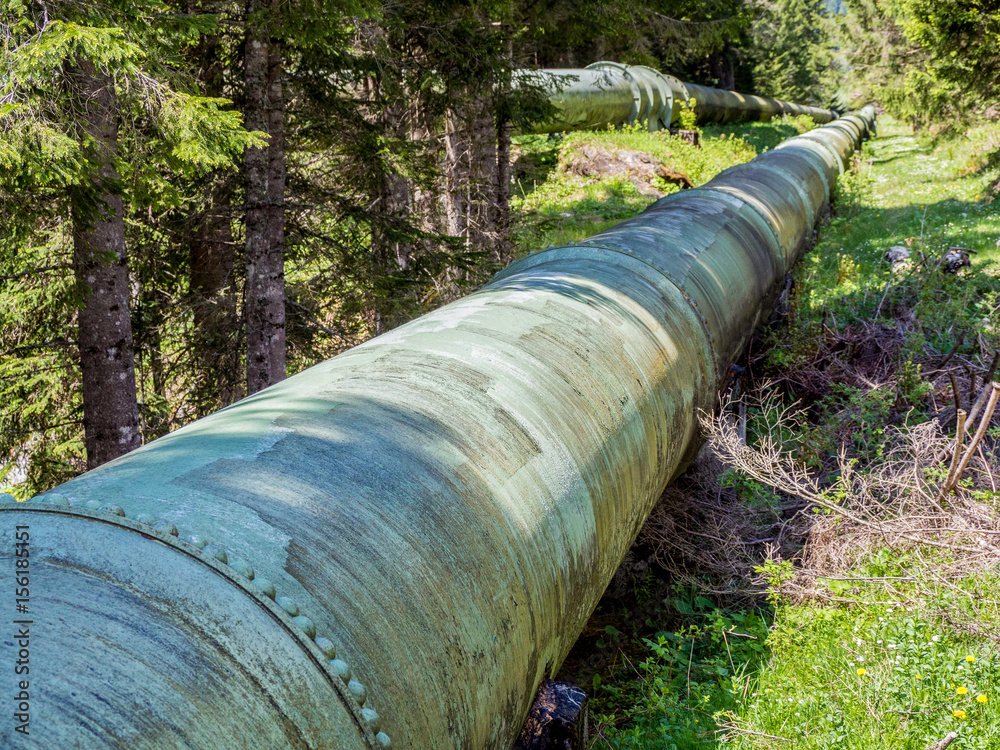 Pipeline für die Stromerzeugung mittels Wasserkraft Pipeline für die Stromerzeugung mittels Wasserkraft