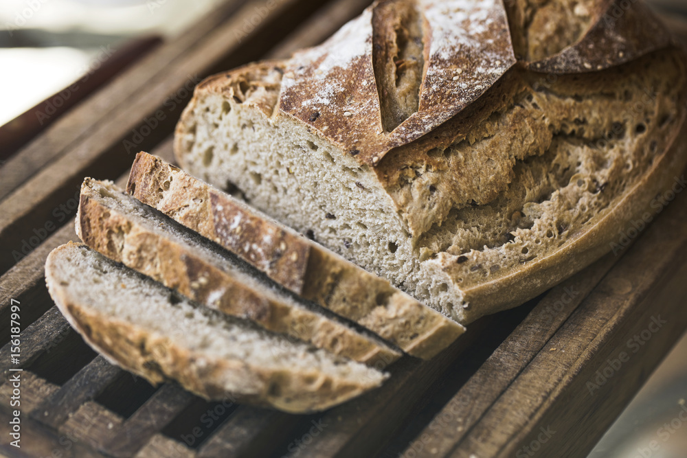 pain de campagne tranché 