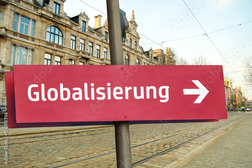 Schild 211 - Globalisierung