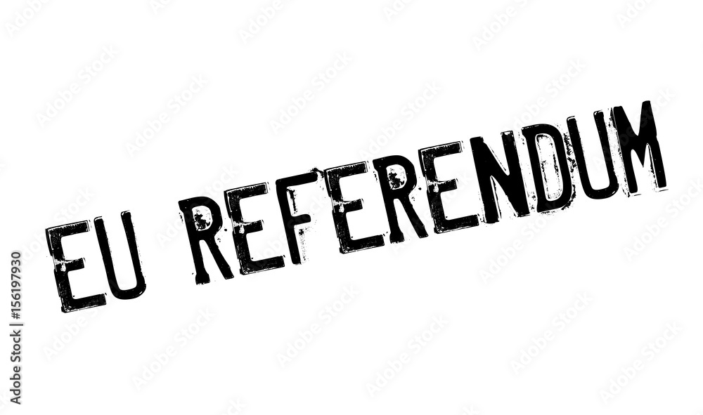 Eu Referendum rubber stamp. Grunge design with dust scratches. Effects can be easily removed for a clean, crisp look. Color is easily changed. Eu Referendum rubber stamp. Grunge design with dust scratches. Effects can be easily removed for a clean, crisp look. Color is easily changed.