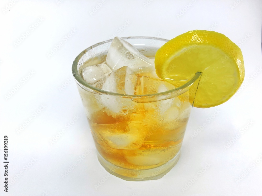 Iced lemon tea Iced lemon tea