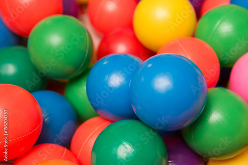 Colorful Plastic Toy Balls
