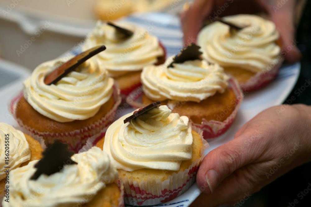 Frosted Delicious Cupcakes Frosted Delicious Cupcakes