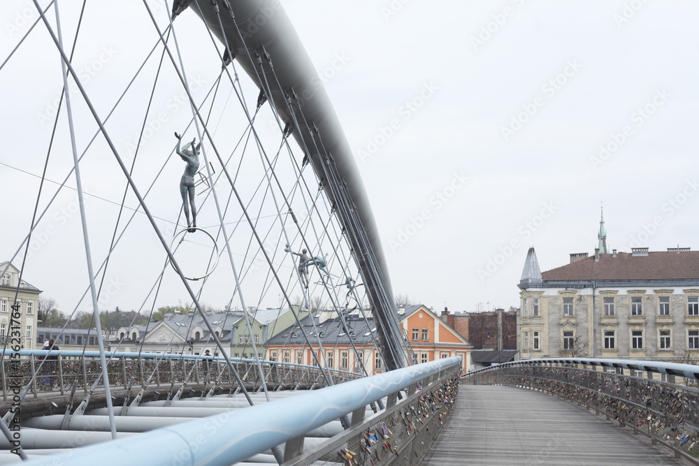 Fototapeta premium Fussgaengerbruecke001.JPG