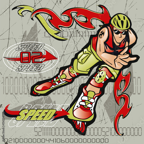 Roller skater