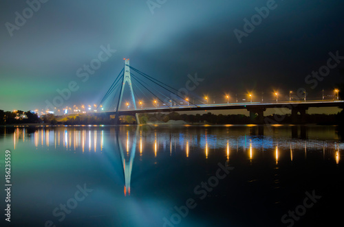 Beautiful bridge in the evening © Олександр Луценко