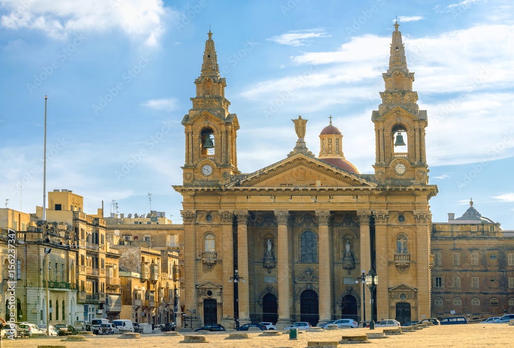 Church of Saint Publius, Floriana, Valletta. Malta