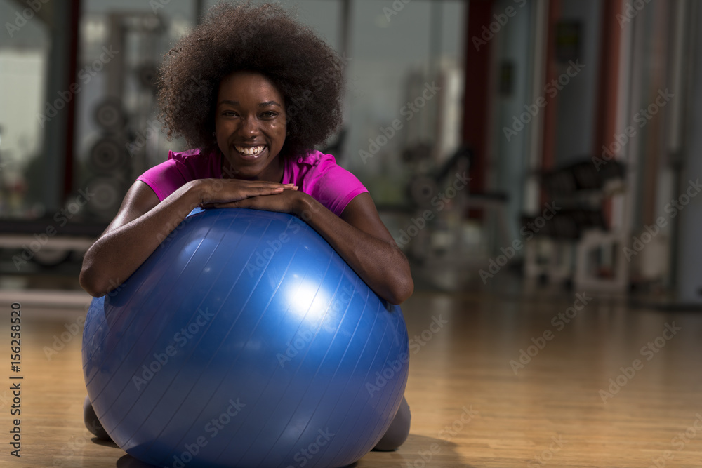 woman  relaxing after pilates workout