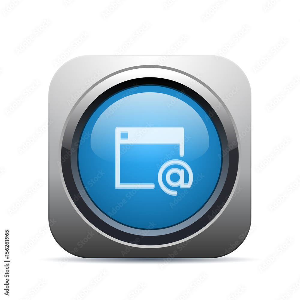 Square Push-Button - Vector Square Push-Button - Vector