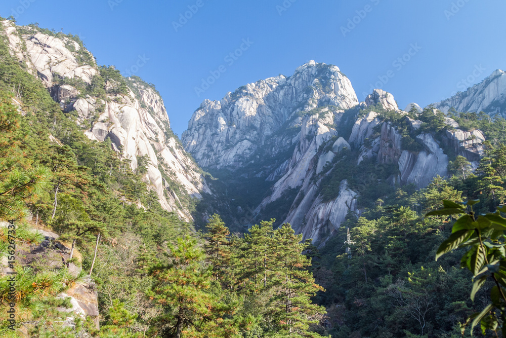 Huangshan, the yellow mountain. China Huangshan, the yellow mountain. China