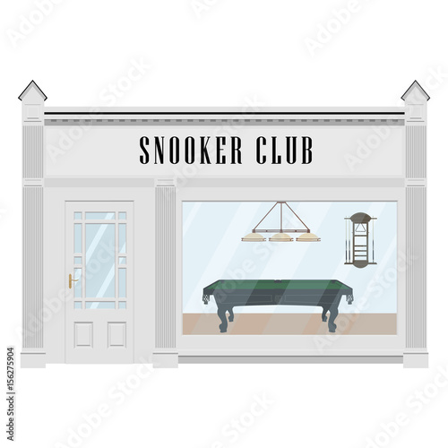 Snooker club vector