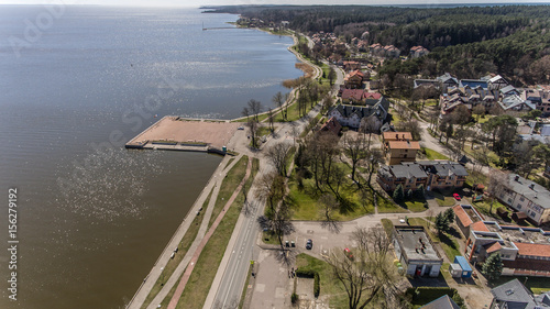 juodkrante aerial view 