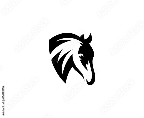 Fototapeta Naklejka Na Ścianę i Meble -  Horse logo