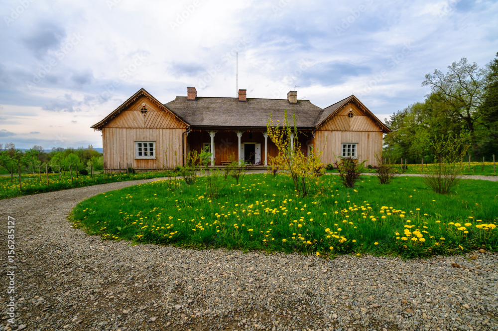Fototapeta premium Folk Architecture Museum in Sanok