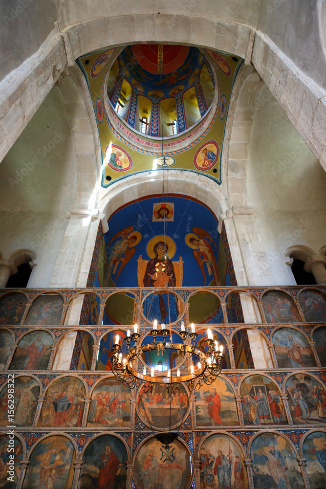Interior of Church Barakoni, located Racha region of Georgia.