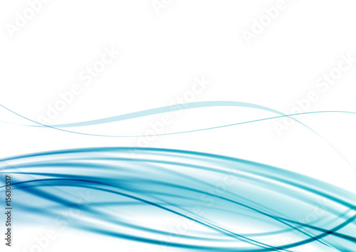 cerulean blue swoosh speed wave modern background