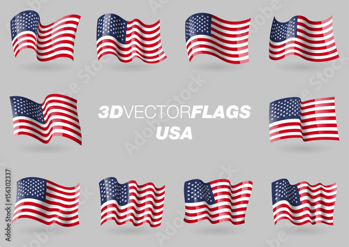 USA Flaggen