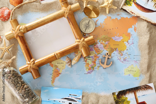 Travel concept. Composition...