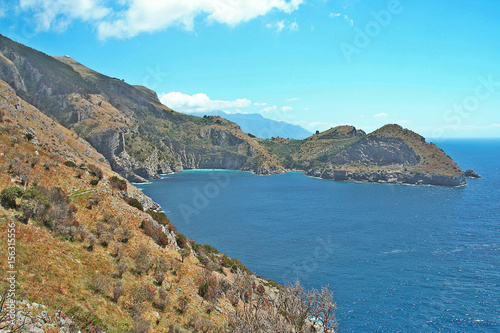The bay of Ieranto in Sorrento's peninsula © laudibi