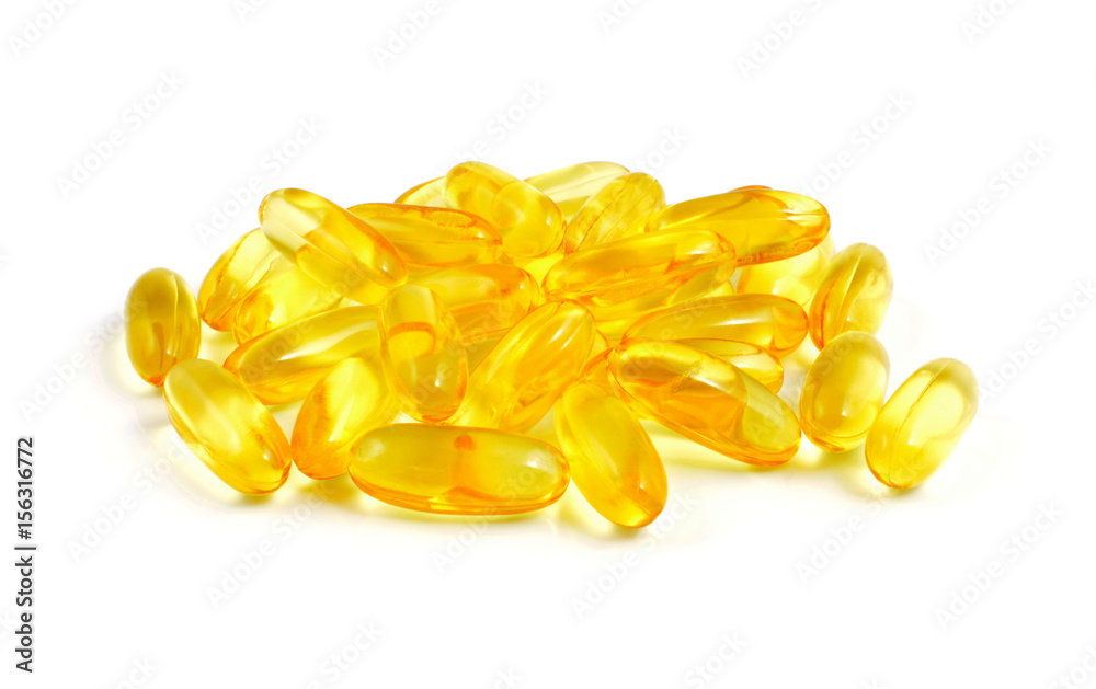 kapsułki omega-3 - obrazy, fototapety, plakaty 