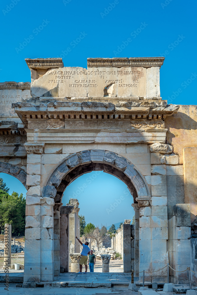 Obraz premium Ancient city of Ephesus, Turkey