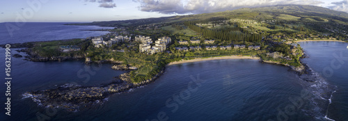 Kapalua Bay panoramic, Maui, Hawaii