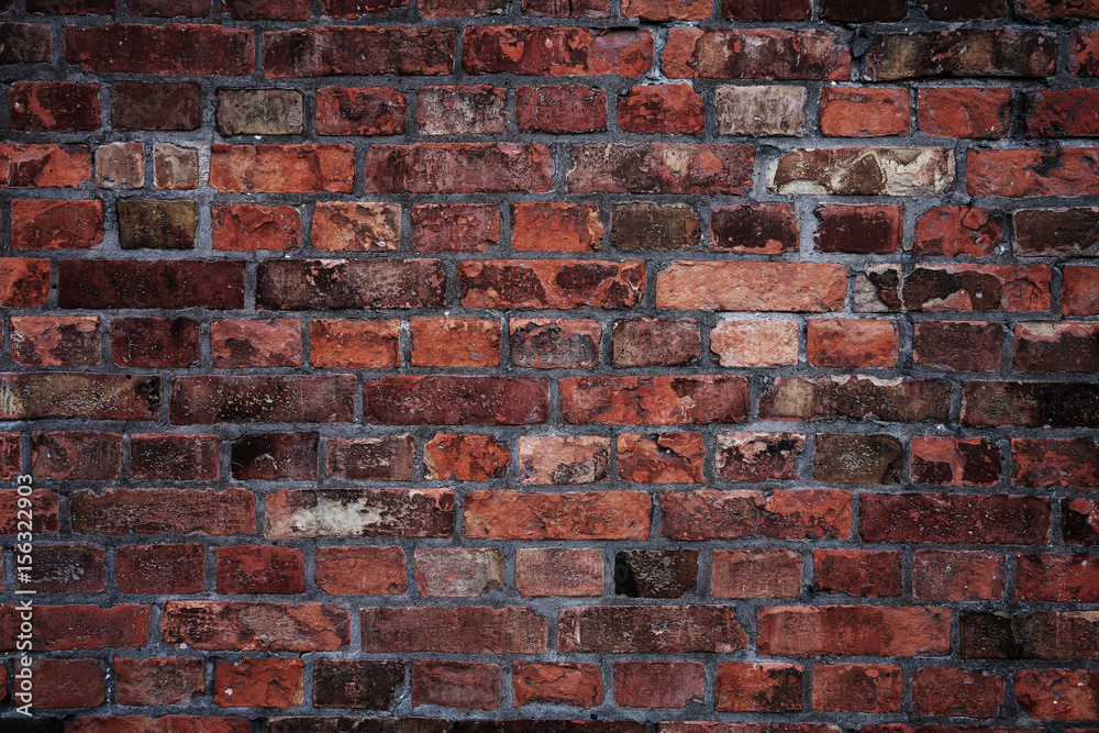Naklejka premium Old brick wall