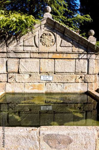 Fuente en torrelodones photo