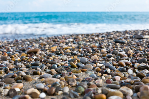 pebbles on the beach