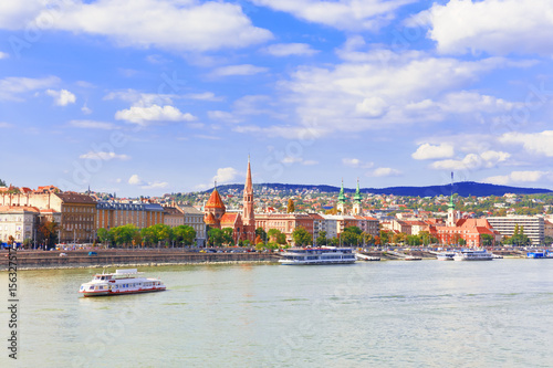 Budapest. Danube. View on Buda © Tsiumpa