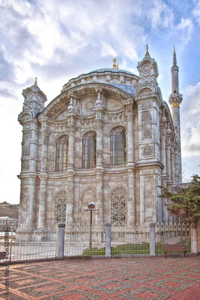 Ortakoy Mosque (Grand Imperial Mosque) in Istanbul, Turkey Ortakoy Mosque (Grand Imperial Mosque) in Istanbul, Turkey
