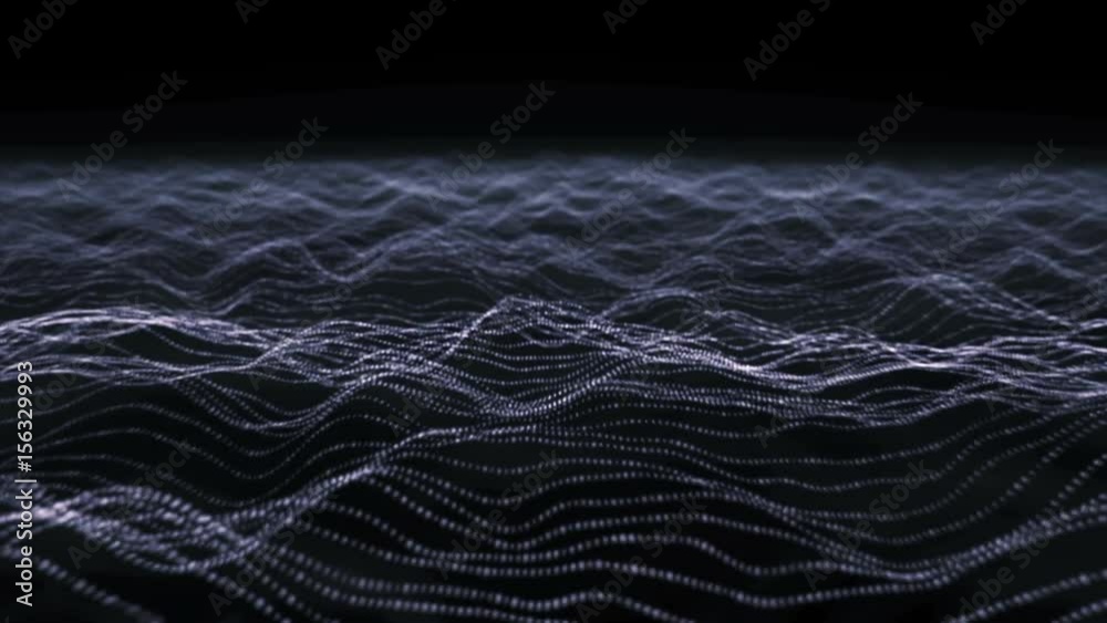Abstract Waves Loop